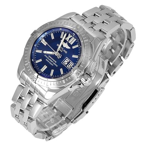 breitling galactic mens|Breitling galactic 41 blue dial.